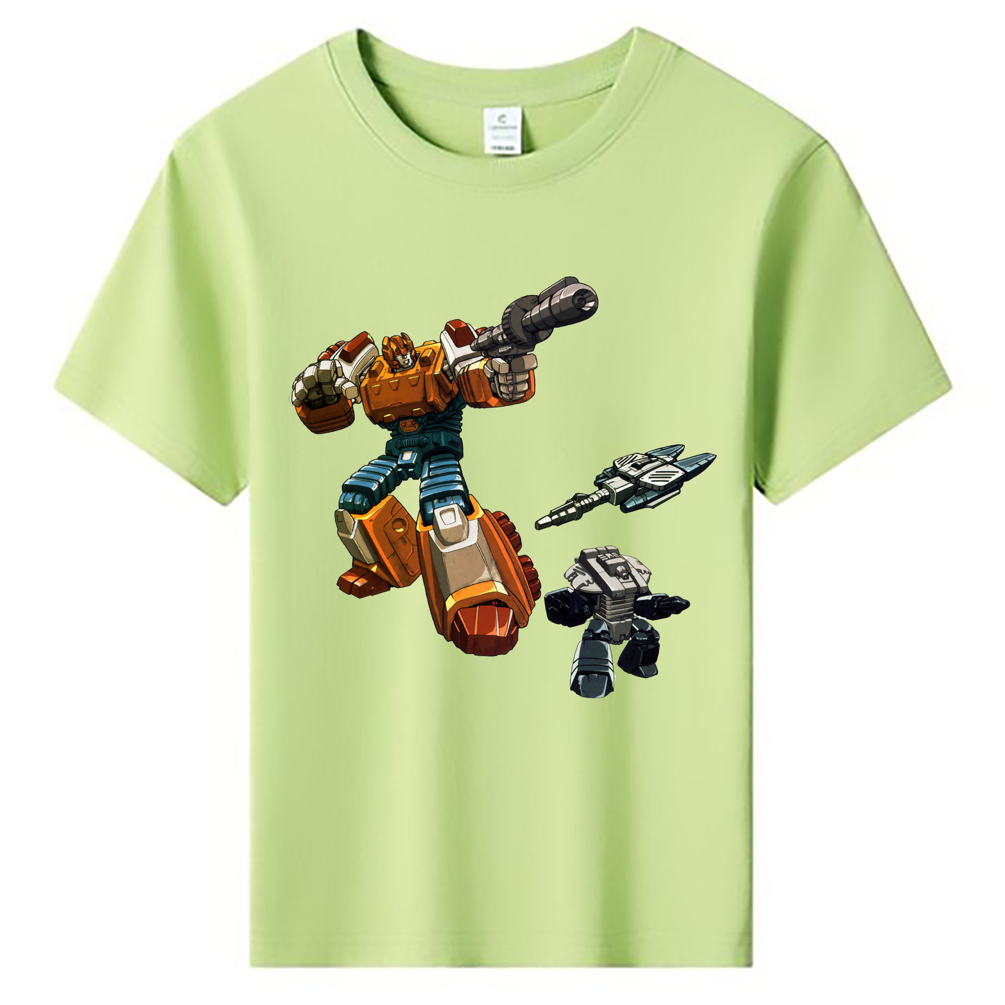 （画像用）  綿100％キッズTシャツ（フロントプリント）